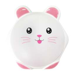 Rackhams Sweet LED Childrens Wall Or Ceiling Lamp In Pink Safe Comforting