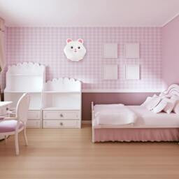 Rackhams Sweet LED Childrens Wall Or Ceiling Lamp In Pink Safe Comforting - thumbnail 4