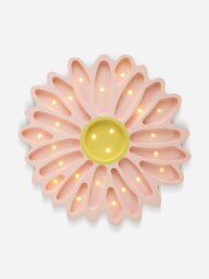 Rackhams Daisy Lamp in Pink (26.5x26.6x5.5cm) - Pink - One size