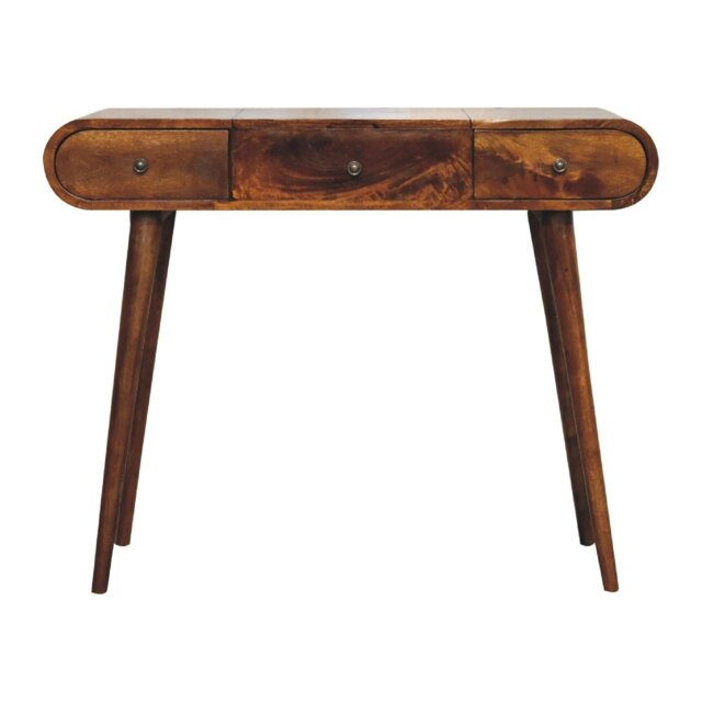 Rackhams Chestnut Mirror Dressing Table - image 1