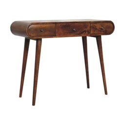 Rackhams Chestnut Mirror Dressing Table - thumbnail 3