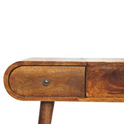Rackhams Chestnut Mirror Dressing Table - thumbnail 6