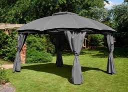Rackhams Rio Gazebo Canopy - LIGHT BROWN - thumbnail 5