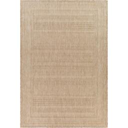 Rackhams Tuareg-Global Beige Brown Ivory Graphic In- & Outdoor Jute-Look Rug - 200 x 275 cm - thumbnail 2