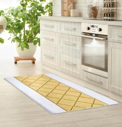 Rackhams Carmela Gel Mat - Ochre - 60cm x 110cm (2ft x 3.5ft) - thumbnail 3