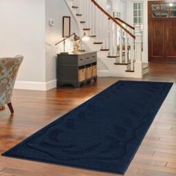 Rackhams Ovalack Gel Mat - Navy - 80cm x 300cm (2.6ft x 9.8ft) - thumbnail 1