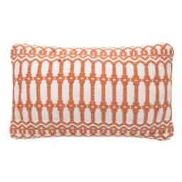 Rackhams Outdoor Woven Terracotta Picnic Cushion - thumbnail 1