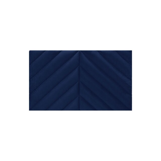 Rackhams Rose Kingsize Headboard - Royal Blue - Royal Blue - image 1