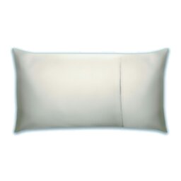 Rackhams Pima Cotton 450 Thread Count Bolster Pillowcase - Platinum - One Size - Platinum - 100% Cotton - thumbnail 2