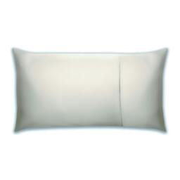 Rackhams Pima Cotton 450 Thread Count Bolster Pillowcase - Platinum - One Size - Platinum - 100% Cotton - thumbnail 1