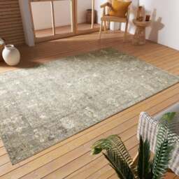 Rackhams Indoor Outdoor Luxor Rug - Green - 240X340 cm - thumbnail 5
