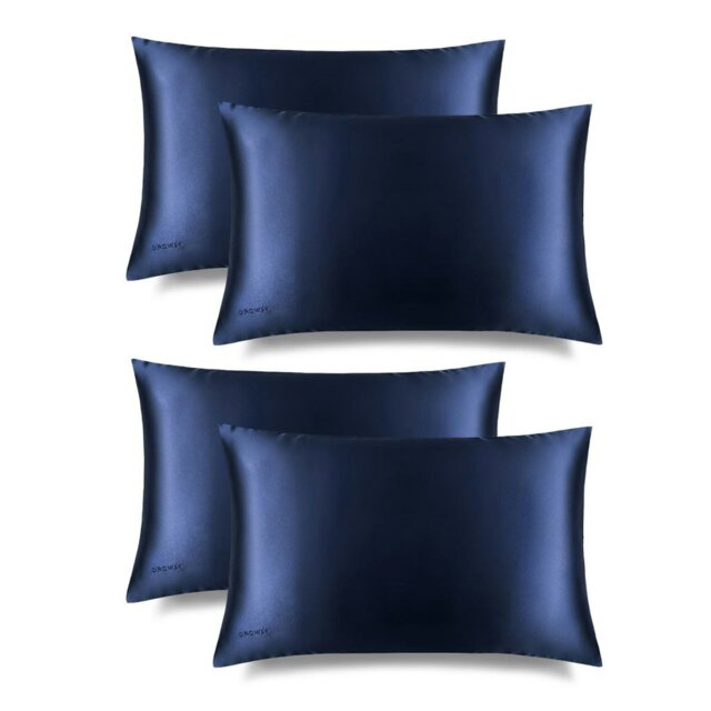 Rackhams Silk Pillowcase - Midnight Blue - 4 units - image 1
