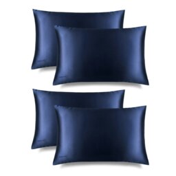 Rackhams Silk Pillowcase - Midnight Blue - 4 units - thumbnail 1