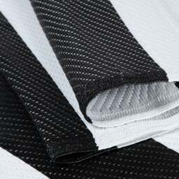 Rackhams Rainbow Outdoor Rug Black & White - 1030 - 150X220 cm - thumbnail 3