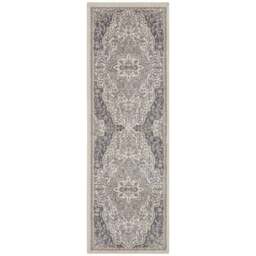 Rackhams Terrain Designer Shortpile Grey Cream Rug - 200X280 cm - thumbnail 5