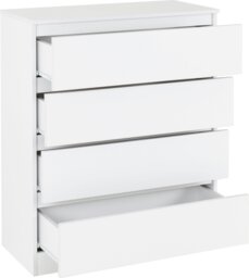 Rackhams Malvern 4 Piece Bedroom Set With 2 Door Double Wardrobe - Grey - thumbnail 6
