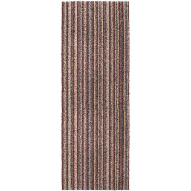 Rackhams Washable Mat – Striped Design in Multicolour - 50X150 cm - image 1