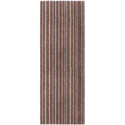Rackhams Washable Mat – Striped Design in Multicolour - 50X150 cm