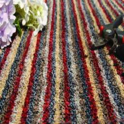Rackhams Washable Mat – Striped Design in Multicolour - 50X150 cm - thumbnail 6