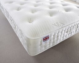Rackhams 2500 Natural Silk Pocket 7 Layer Memory Foam Mattress with Edge Support - Small Single 2FT6 - thumbnail 3