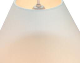 "Rackhams Traditional 14"" Cream Cotton Coolie Lampshade Suitable for Table Lamp or Pendant" - thumbnail 5
