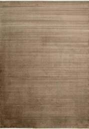 Rackhams Arlo Textured Rug – Soft Brown Stripes - 100X160 cm - thumbnail 1
