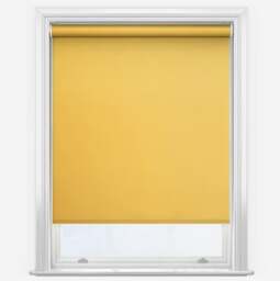 Rackhams Ochre Trimmable Thermal Blackout Roller Blinds - 75cm - thumbnail 3