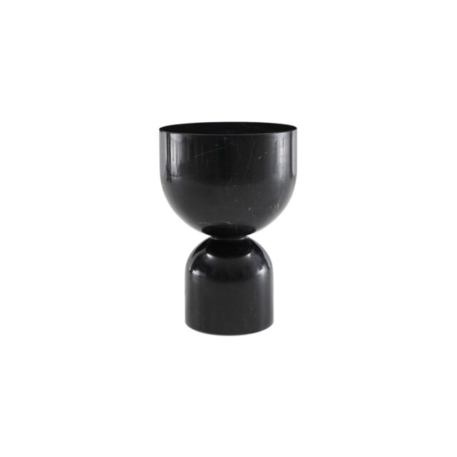 "Rackhams Pepper Lamp Table - Black Marble - Black Marble " - image 1