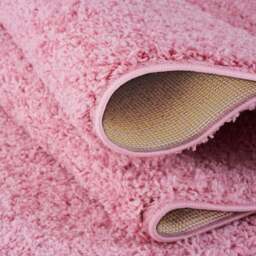 Rackhams Myshaggy Solid Pink Rug - 160X230 cm - thumbnail 3