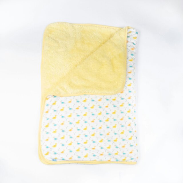 Rackhams Little Ducks Soft Baby Blanket - Yellow - One Size - image 1