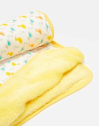 Rackhams Little Ducks Soft Baby Blanket - Yellow - One Size - thumbnail 4