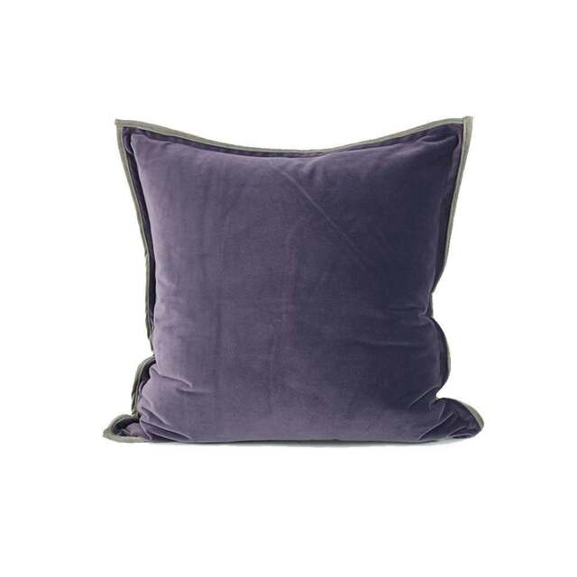 Rackhams VE312 Cushions, Velvet, More Color Available - 45x45 - Purple - image 1