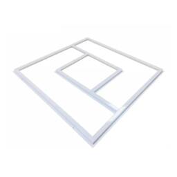 Rackhams 60x60cm LED Panel Light with PD Design - 40W, Cool White, Frame Border Edge Lights - Pack of 6 - 6500K - thumbnail 1
