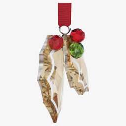 Rackhams Holiday Cheers Gingerbread Holly Leaves Ornament 5656277 - thumbnail 4