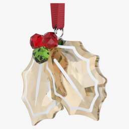 Rackhams Holiday Cheers Gingerbread Holly Leaves Ornament 5656277 - thumbnail 2