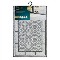 Rackhams Avanti Machine Washable Entrance Doormat, 50x75cm - Grey - thumbnail 1