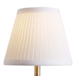 Rackhams Giona Antique Brass & White Wall Light - thumbnail 2