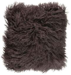 Rackhams Curly Cushion - 40x40 cm - Taupe - thumbnail 1
