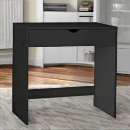Rackhams 1 Drawer Make Up Dressing Table Black - thumbnail 3
