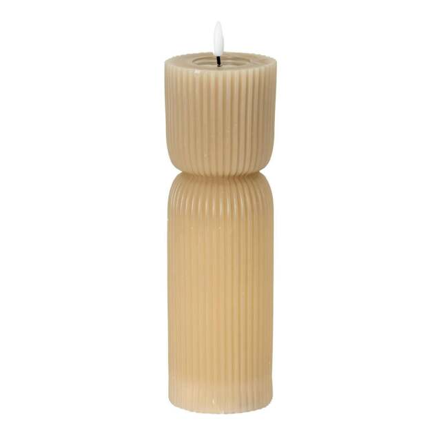 Rackhams Luxe Collection Carved Table Lamp - Stone - 15cm x 7cm x 7cm - Stone - 100% Mixed - image 1