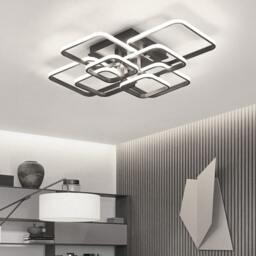 Rackhams Square LED Ceiling Light Lamp Chandelier Lights Living Bedroom