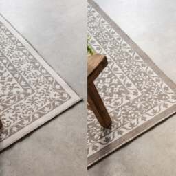 Rackhams Meekly Indoor - Outdoor Reversible Beige Rug - 160X230 cm - thumbnail 4