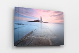 Rackhams Path To St Marys Lighthouse - Framed Print 30 x 20 inch - thumbnail 4