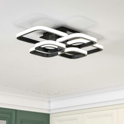 Rackhams Modern LED Ceiling Light with 6 Squares 102W Flush Mount Pendant Light - thumbnail 2