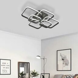 Rackhams Modern LED Ceiling Light with 6 Squares 102W Flush Mount Pendant Light - thumbnail 6
