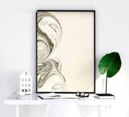 Rackhams Unique wall art for living room - set of 3 wall art prints - A2 16.54 x 23.39 in / 42 x 59.4 cm - Satin Photo paper 280 gsm - White Frame - thumbnail 4