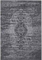 Rackhams Velours Méridional Grey Rug - Oriental Look - 120X170 cm - thumbnail 1
