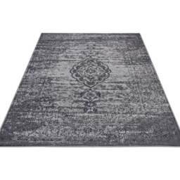 Rackhams Velours Méridional Grey Rug - Oriental Look - 120X170 cm - thumbnail 4