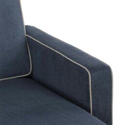 Rackhams Bowen Sectional 3-seater Sofa in Blue - Blue - thumbnail 5