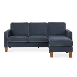 Rackhams Bowen Sectional 3-seater Sofa in Blue - Blue